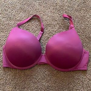 NWOT PINK wear everywhere push up bra